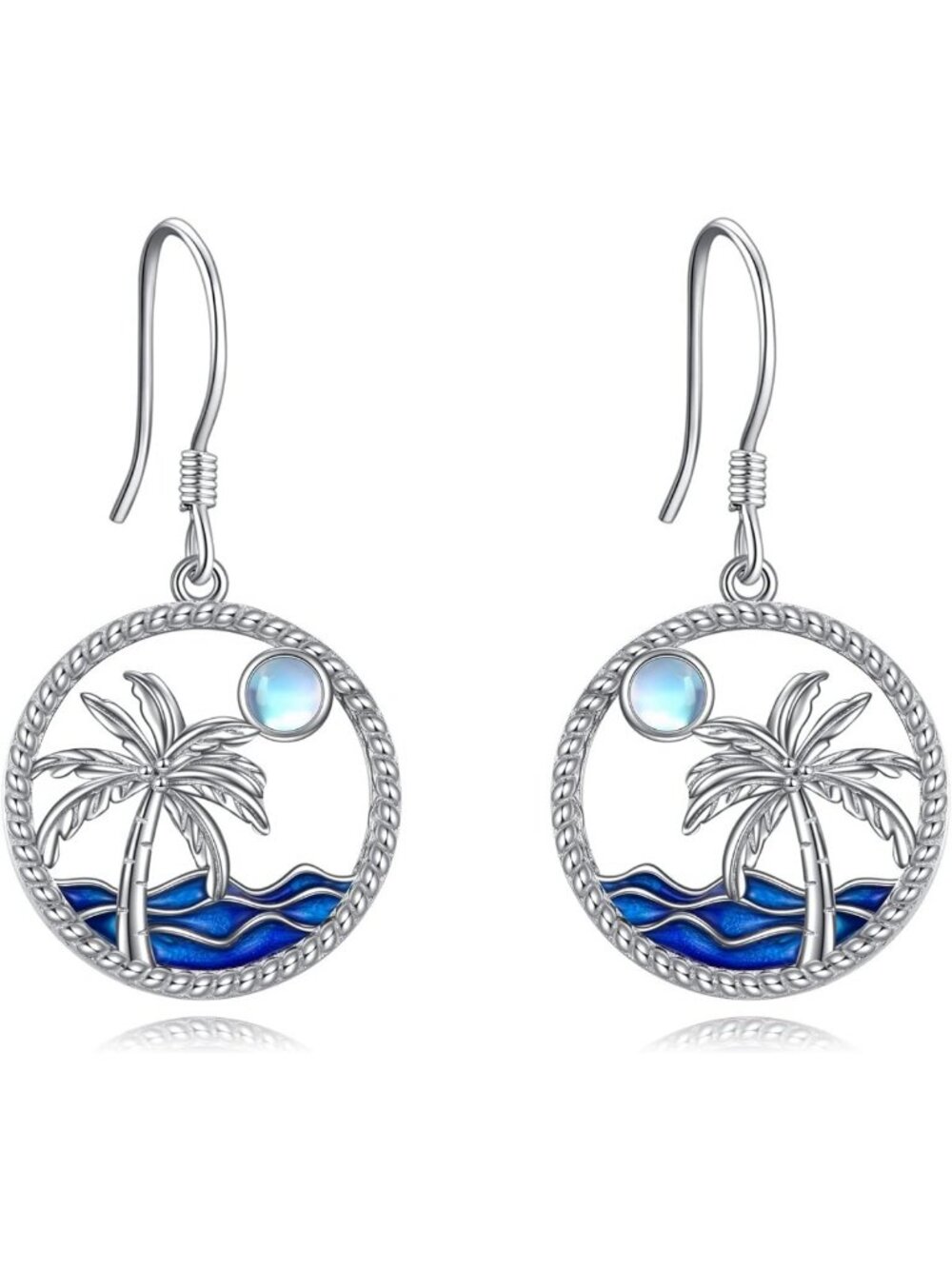 Sterling Silver Beach Starfish Earrings for Women - Ocean-Inspired Jewelry Gifts